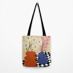 Two blooming pottery   Tote Bag Gallery Image 2