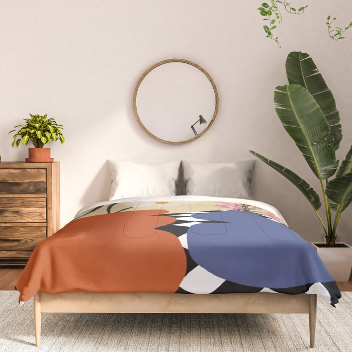 Two blooming pottery   Comforter Gallery Image 3