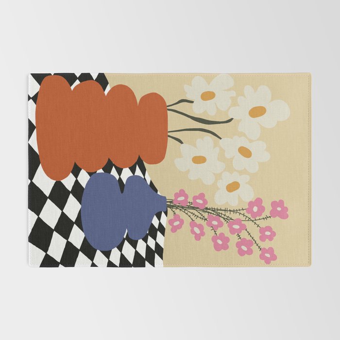 Two blooming pottery   Rug Gallery Image 2