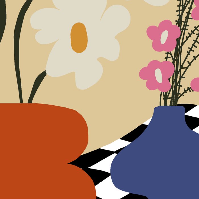 Two blooming pottery   Coffee Mug Gallery Image 2