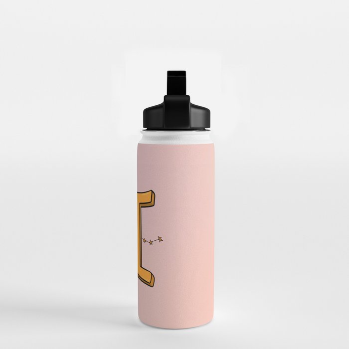 Gemini Symbol Water Bottle Gallery Image 2