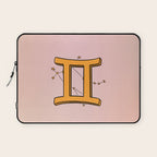 Gemini Symbol Laptop Sleeve Gallery Image 1