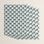 Geometrical gingham pastel pattern grey variant Wrapping Paper Gallery Image 3