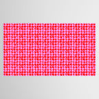 Colorful Wavy Check Pattern 1 - Pink And Red Tablecloth Gallery Image 2