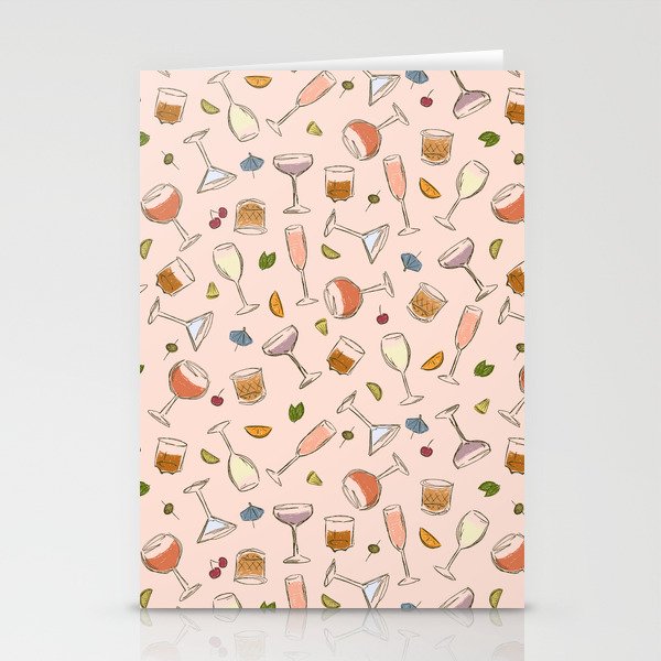 Cocktail O Clock Stationery Card Gallery Image 1