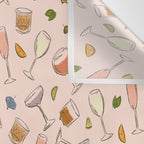 Cocktail O Clock Wall Tapestry Gallery Image 3