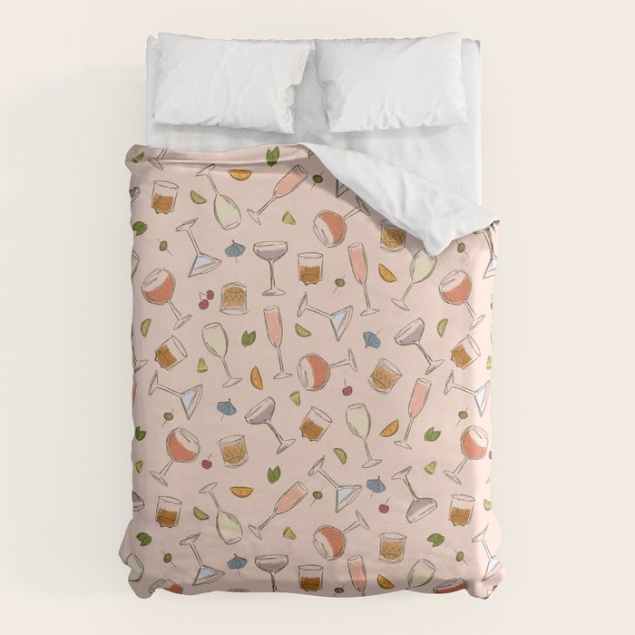 Cocktail O Clock Duvet Cover Gallery Image 6