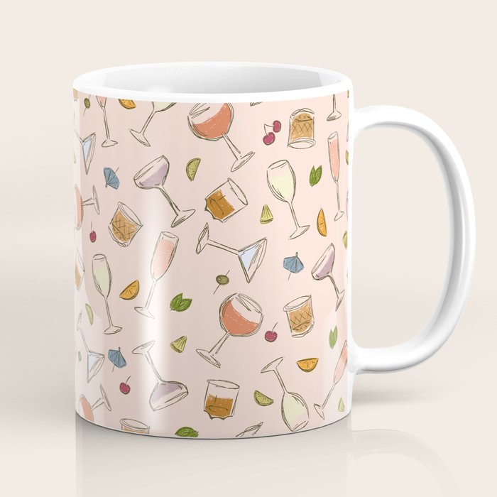 Cocktail O Clock Coffee Mug Gallery Image 1