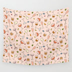 Cocktail O Clock Wall Tapestry Gallery Image 4