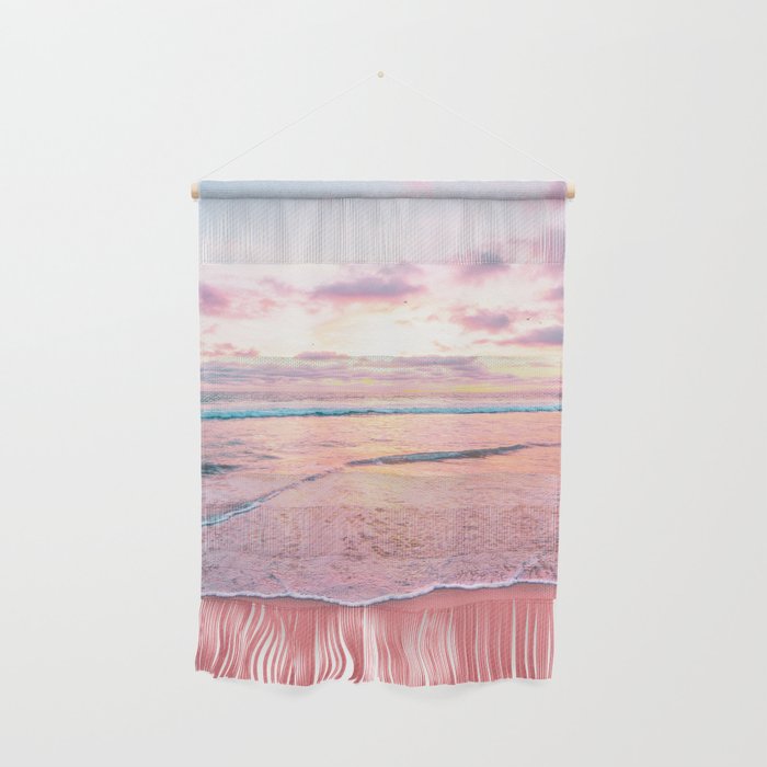 Pastel Sunset - California Beach Life Wall Hanging Gallery Image 1