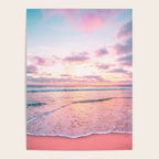 Pastel Sunset - California Beach Life Poster Gallery Image 4
