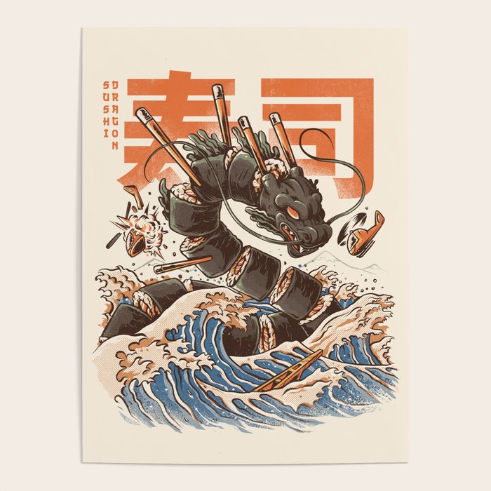 Great Sushi Dragon Poster Gallery Image 4