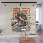 Great Sushi Dragon Wall Mural Gallery Image 1