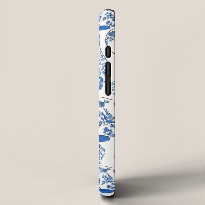 Chinoiserie Blue and White Jars iPhone Case Gallery Image 2