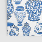 Chinoiserie Blue and White Jars Poster Gallery Image 3