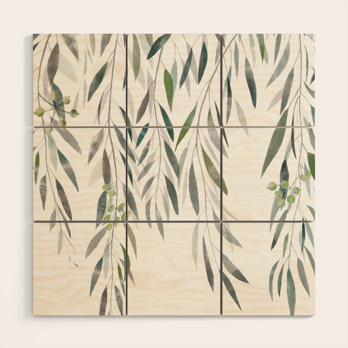 Eucalyptus Drop  Wood Wall Art Gallery Image 1