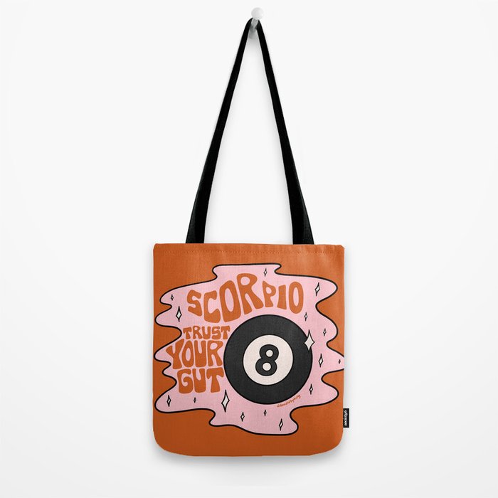 Scorpio Magic 8 Ball Tote Bag Gallery Image 2