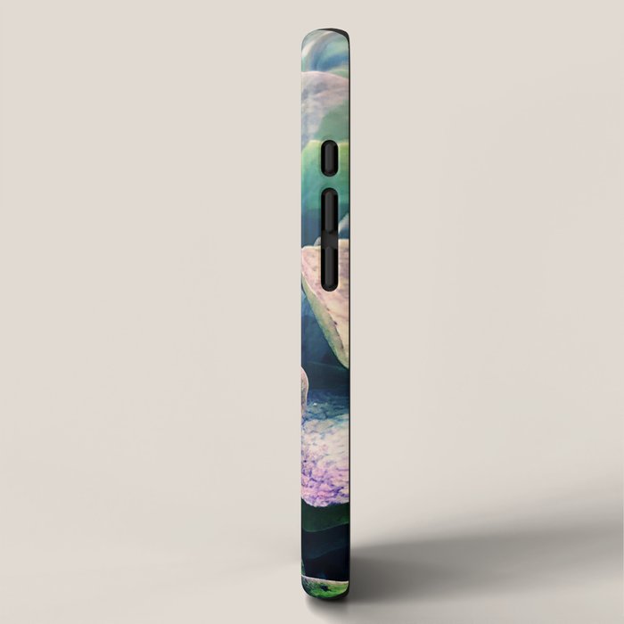 Blue Hydrangea Flower Botanical iPhone Case Gallery Image 2