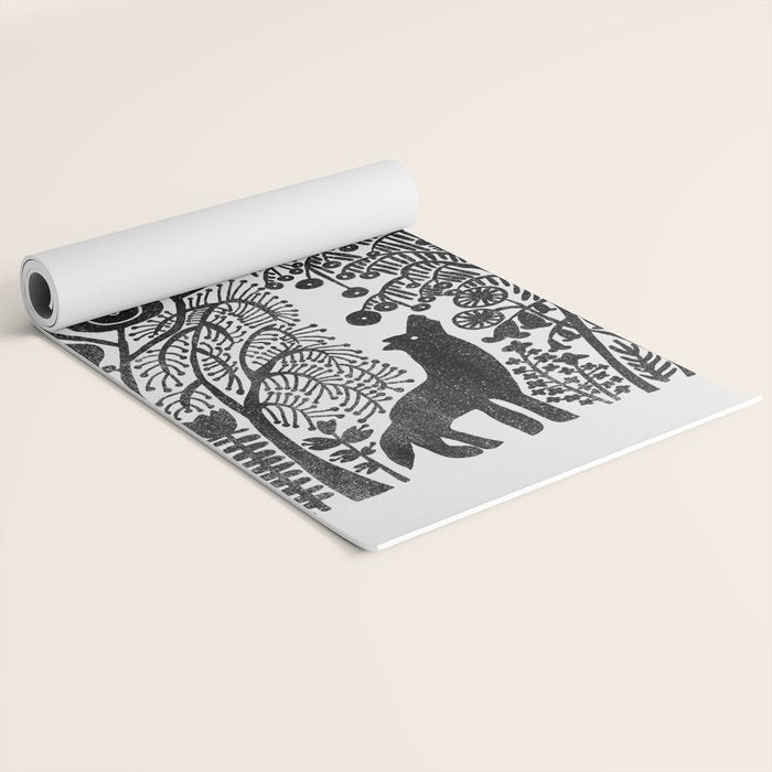 Green lapse Yoga Mat Gallery Image 2