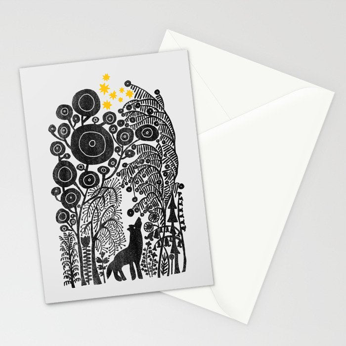 Green lapse Stationery Card Gallery Image 2