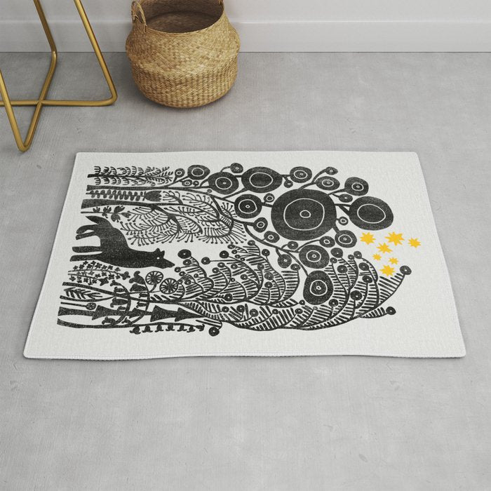 Green lapse Rug Gallery Image 1