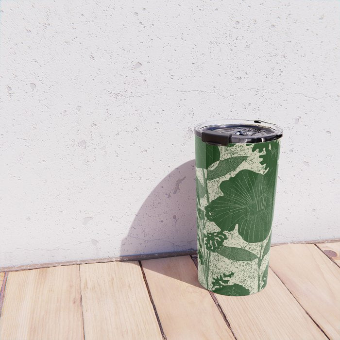 Vintage Grandma's Garden Travel Mug Gallery Image 4