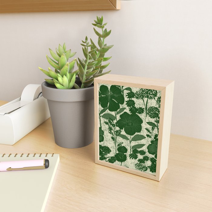 Vintage Grandma's Garden Mini Art Print Gallery Image 2