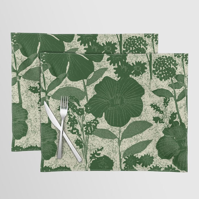 Vintage Grandma's Garden Placemat Gallery Image 1