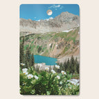 The Blue Lakes of Colorado Cutting Board Gallery Image 1