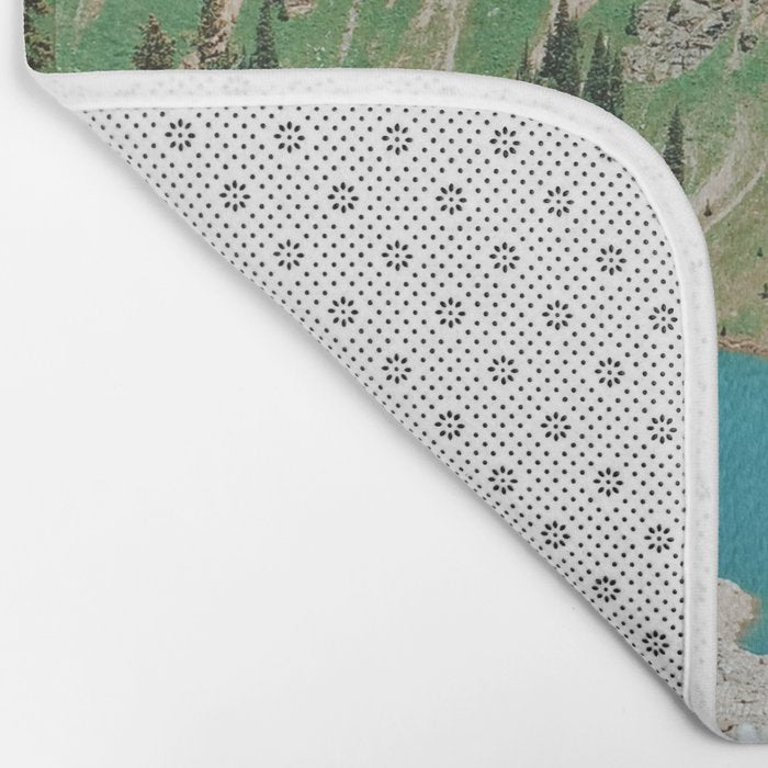 The Blue Lakes of Colorado Bath Mat Gallery Image 2
