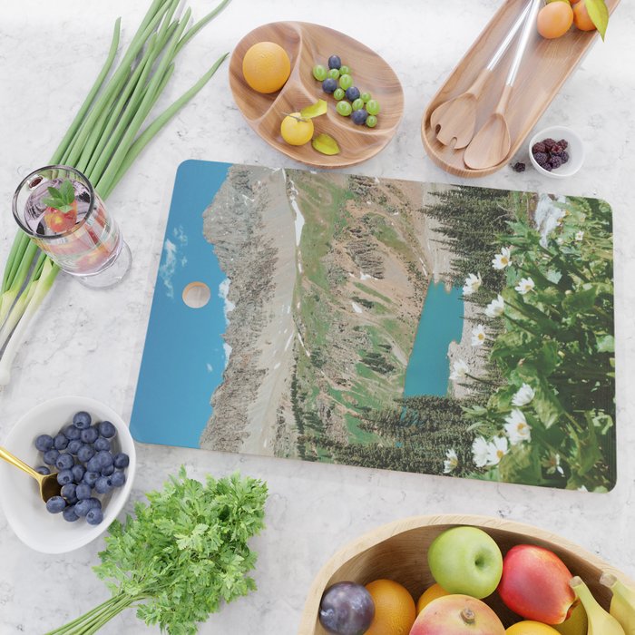The Blue Lakes of Colorado Cutting Board Gallery Image 2