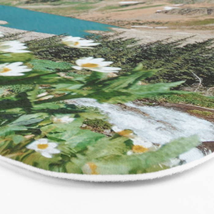 The Blue Lakes of Colorado Bath Mat Gallery Image 3