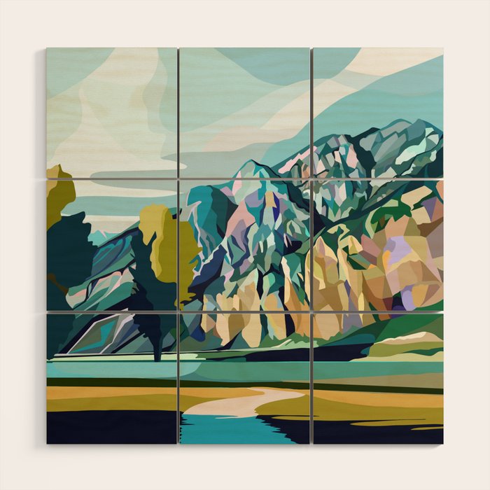 COMO Wood Wall Art Gallery Image 1