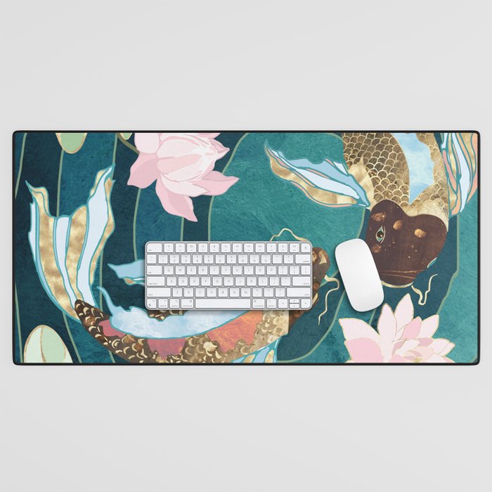 Metallic Koi III Desk Mat Gallery Image 1