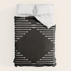 Geo (Black) Duvet Cover Gallery Image 6
