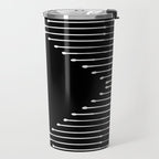 Geo (Black) Travel Mug Gallery Image 2
