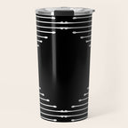 Geo (Black) Travel Mug Gallery Image 1