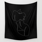 Curvalicious Night Wall Tapestry Gallery Image 4