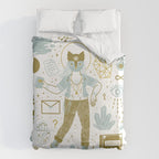 The Scholar Duvet Cover Gallery Image 6