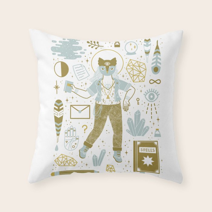 The Scholar Throw Pillow Gallery Image 6