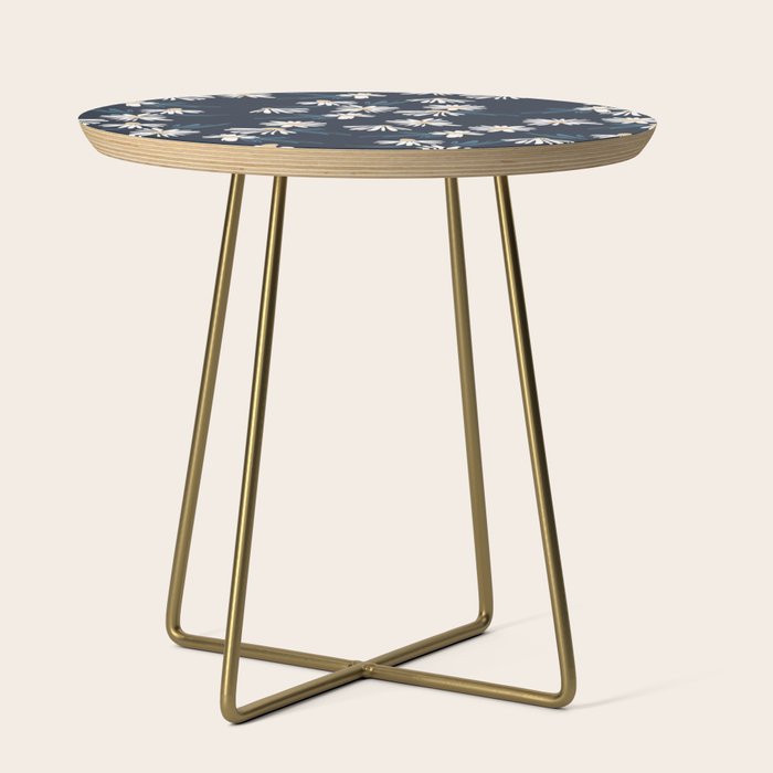 Daisy Florals on Navy Side Table Gallery Image 1