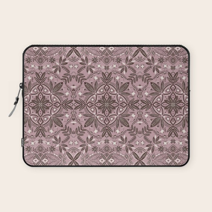 Rustic Pink Serenity Laptop Sleeve Gallery Image 1