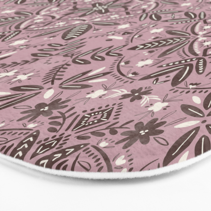 Rustic Pink Serenity Bath Mat Gallery Image 3