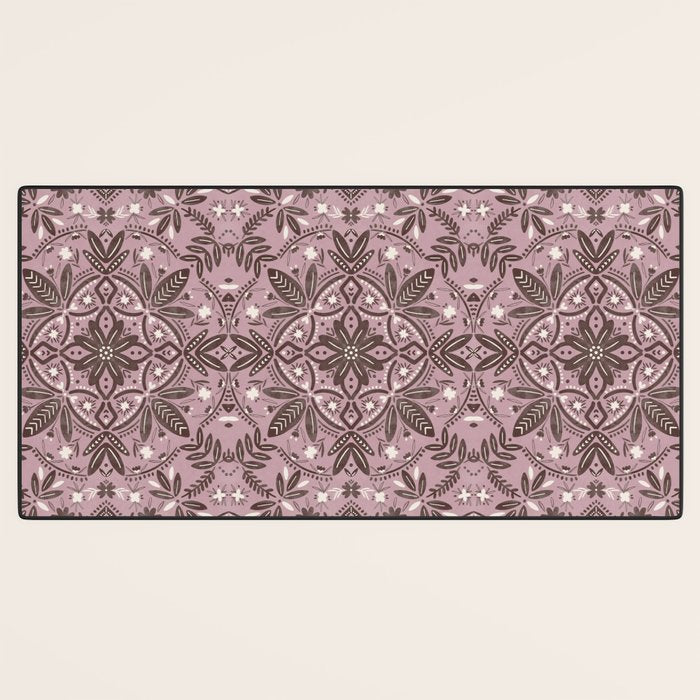 Rustic Pink Serenity Desk Mat Gallery Image 3