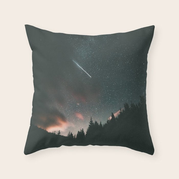 Shooting Stars Throw Pillow Gallery Image 6