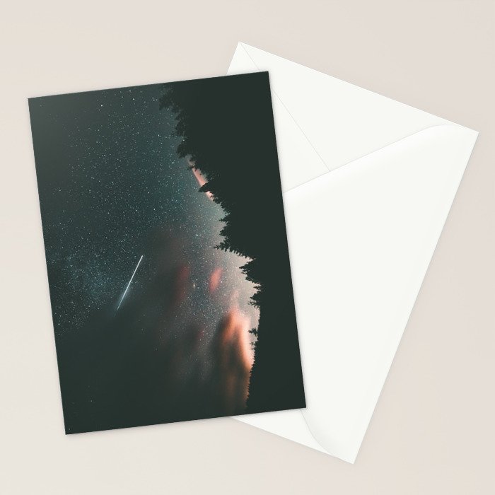 Shooting Stars Stationery Card Gallery Image 2