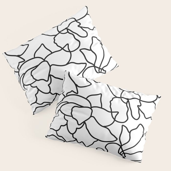 Isla #illustration #drawing Pillow Sham Gallery Image 3
