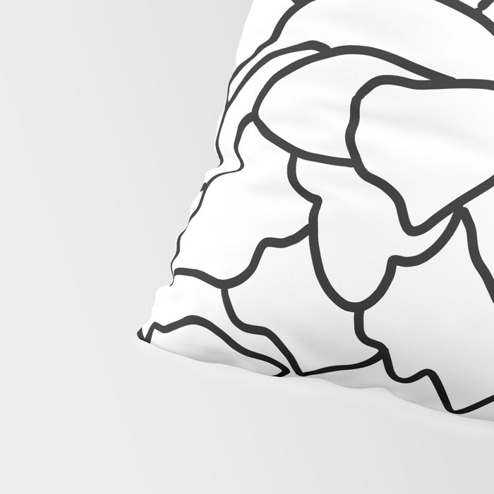 Isla #illustration #drawing Pillow Sham Gallery Image 4