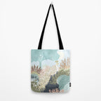 Peacock Garden I Tote Bag Gallery Image 2