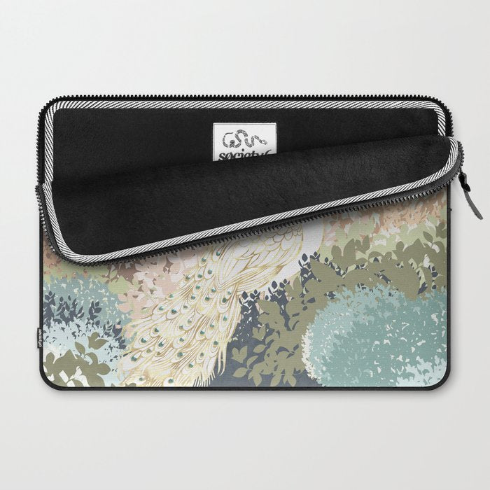 Peacock Garden I Laptop Sleeve Gallery Image 2